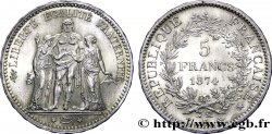 5 francs Hercule 1874 Bordeaux F.334/13 SPL64