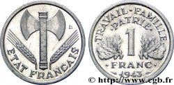 1 franc Francisque, légère 1943 F.223/3