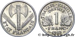 1 franc Francisque, légère 1943 F.223/3