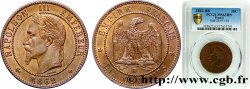 Dix centimes Napoléon III, tête laurée 1862 Strasbourg F.134/8 MS63 PCGS