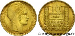 Concours de 10 francs, essai de Turin en bronze-aluminium 1929 Paris VG.5243  SUP58