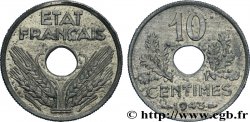 10 centimes État français, grand module 1943 F.141/5