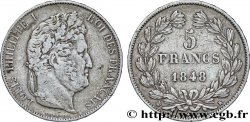 5 francs IIIe type Domard 1848 Bordeaux F.325/19