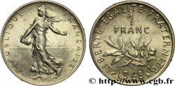 1 franc Semeuse, nickel 1968 Paris F.226/13 SPL63