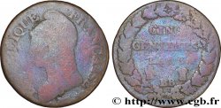 Cinq centimes Dupré, grand module 1798 Strasbourg F.115/25