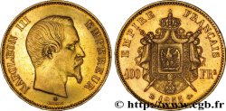 100 francs or Napoléon III, tête nue 1855 Strasbourg F.550/2