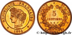 5 centimes Cérès 1894 Paris F.118/36