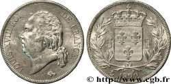 5 francs Louis XVIII, tête nue 1822 Paris F.309/68 SUP61