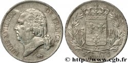 5 francs Louis XVIII, tête nue 1822 Lille F.309/75