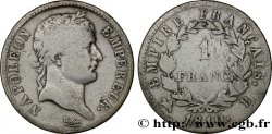 1 franc Napoléon Ier tête laurée, Empire français 1810 Rouen F.205/14