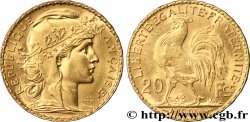 20 francs or Coq, Dieu protège la France 1905 Paris F.534/10