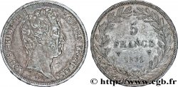 5 francs type Tiolier avec le I, tranche en relief 1831 Lille F.316/4