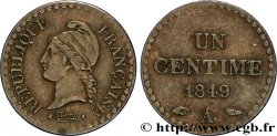 Un centime Dupré, IIe République 1849 Paris F.101/2
