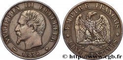 Cinq centimes Napoléon III, tête nue 1854 Marseille F.116/14