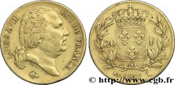 20 francs or Louis XVIII, tête nue 1817 Bayonne F.519/7 TTB40
