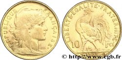 10 francs or Coq 1909 Paris F.509/10 TTB52