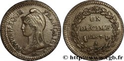 Un décime Dupré, grand module 1799 Paris F.129/24