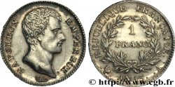 1 franc Napoléon Empereur, Calendrier révolutionnaire 1805 Paris F.201/14 SUP