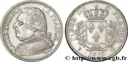 5 francs Louis XVIII, buste habillé 1815 Perpignan F.308/28