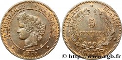 5 centimes Cérès 1876 Paris F.118/13