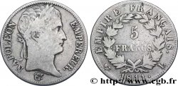 5 francs Napoléon Empereur, Empire français 1811 Bayonne F.307/34