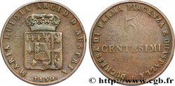 5 centesimi 1830 Milan M.124