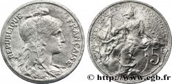 Essai de 5 centimes Daniel-Dupuis, flan nickel 1901 F./