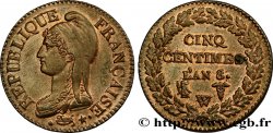 Cinq centimes Dupré, grand module 1800 Lille F.115/138