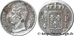 1/4 franc Charles X 1829 Limoges F.164/33