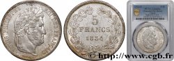5 francs IIe type Domard 1834 La Rochelle F.324/33
