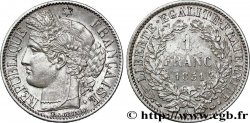 1 franc Cérès, IIe République 1851 Paris F.211/9