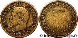 Module de cinq centimes, Visite impériale à Lille les 23 et 24 septembre 1853 1853 Lille VG.3367 
