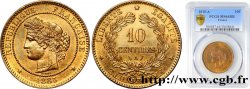 10 centimes Cérès 1885 Paris F.135/29 SPL64 PCGS