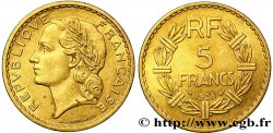 5 francs Lavrillier, bronze-aluminium 1938 F.337/1