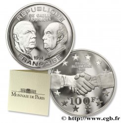 Belle Épreuve 100 francs - de Gaulle/Adénauer 1994 Paris F.1637 1