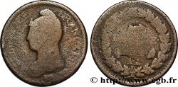 Un décime Dupré, grand module, refrappage du 2 décimes 1797 Metz F.128/4