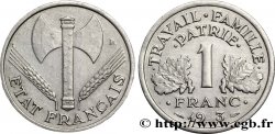 1 franc Francisque, légère 1943 F.223/3 var.