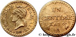 Un centime Dupré, petit 6 1798 Paris F.100/2