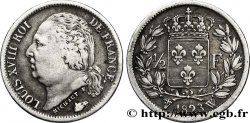 1/2 franc Louis XVIII 1823 Lille F.179/42