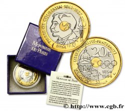 Essai de 20 francs Pierre de Coubertin 1994 Pessac F.405/1