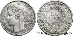50 centimes Cérès, IIIe République 1871 Paris F.189/1