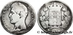 2 francs Charles X 1828 Perpignan F.258/46