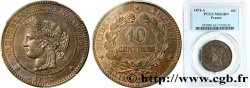 10 centimes Cérès 1874 Paris F.135/12