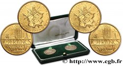 Boîte de deux essais de 10 francs Mathieu, tranches A et B 1974 Pessac F.365/1 et 2