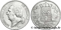 5 francs Louis XVIII, tête nue 1823 Toulouse F.309/84 TTB48