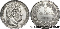 5 francs IIIe type Domard 1848 Strasbourg F.325/18