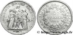 5 francs Hercule, IIe République 1849 Bordeaux F.326/7