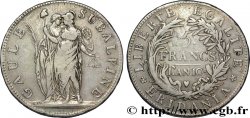 5 francs 1802 Turin VG.846