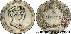 5 franchi, grands bustes 1806 Florence M.436
