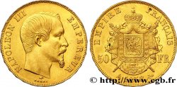 50 francs or Napoléon III, tête nue 1858 Paris F.547/5